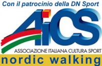 Logo AICS 550x251 nordic walking patrocinio